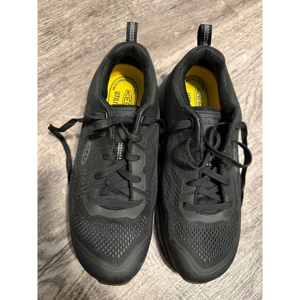 KEEN Utility Black Composite Toe Work‎ Shoes Men's 9.5W